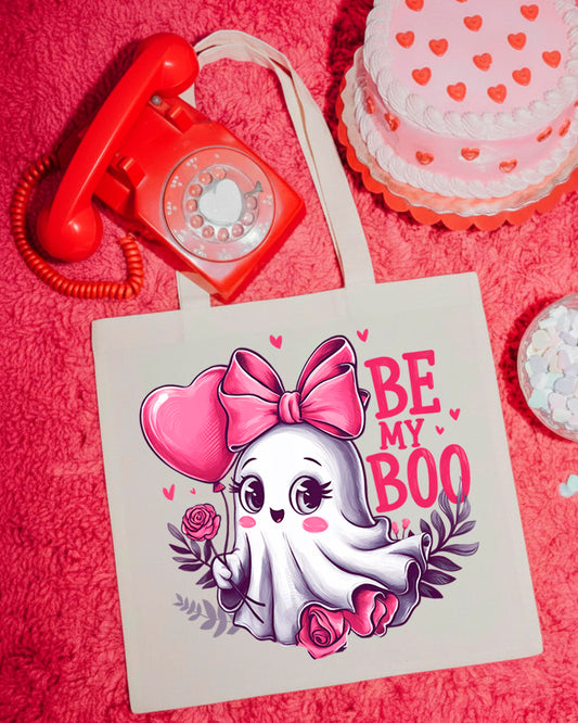 BE MY BOO TOTEBAG