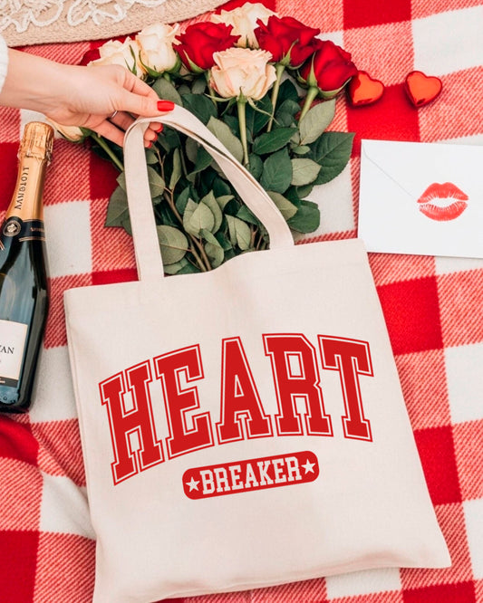 HEART BREAKER  TOTEBAG