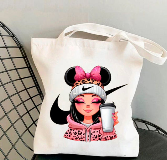 GIRL SPORT PINK TOTEBAG