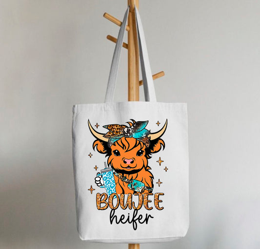 BOWJEE HEIFER TOTEBAG