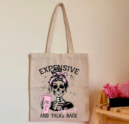 EXPENSIVE DIFFERENT TOTEBAG