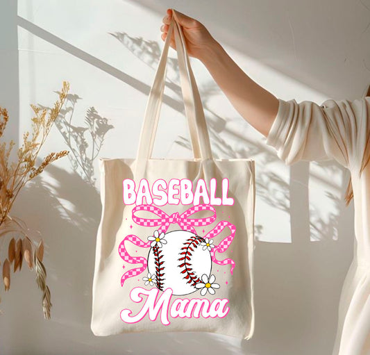 BASEBALL MAMA TOTEBAG