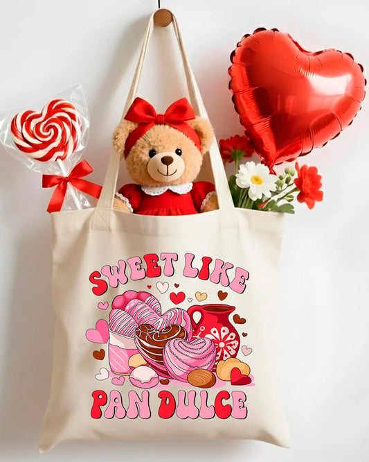 PAN DULCE VALENTINES TOTE BAG