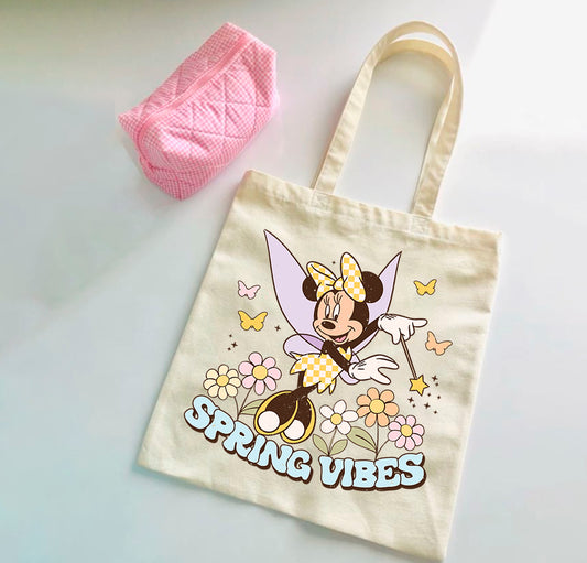 SPRING VIBES TOTE BAG