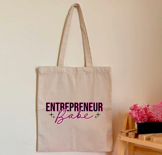 ENTREPERNEUR BABE TOTEBAG
