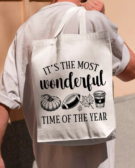WONDERFUL TIME TOTE BAG