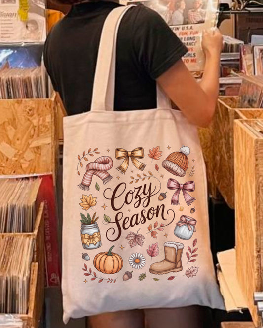 COZY SEASON  TOTE BAG