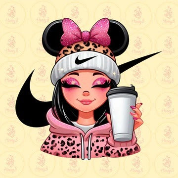 GIRL NK PINK DTF