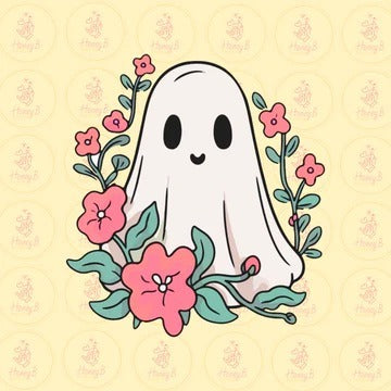 GHOST FLOWERS DTF