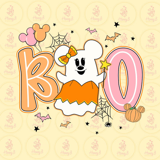 BOO MN ORANGE DTF