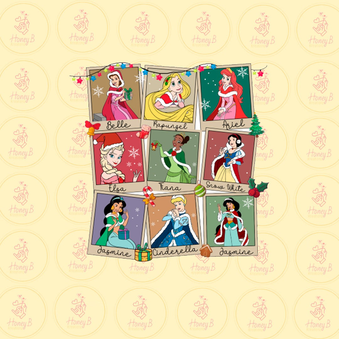 PRINCESS CHIRSTMAS  DTF