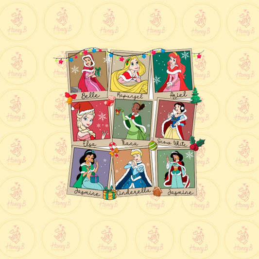 PRINCESS CHIRSTMAS  DTF