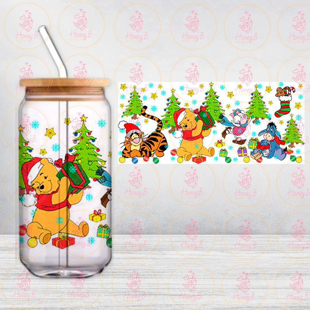HONEY BEAR CHRISTMAS UVDTF