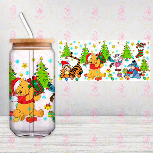 HONEY BEAR CHRISTMAS UVDTF