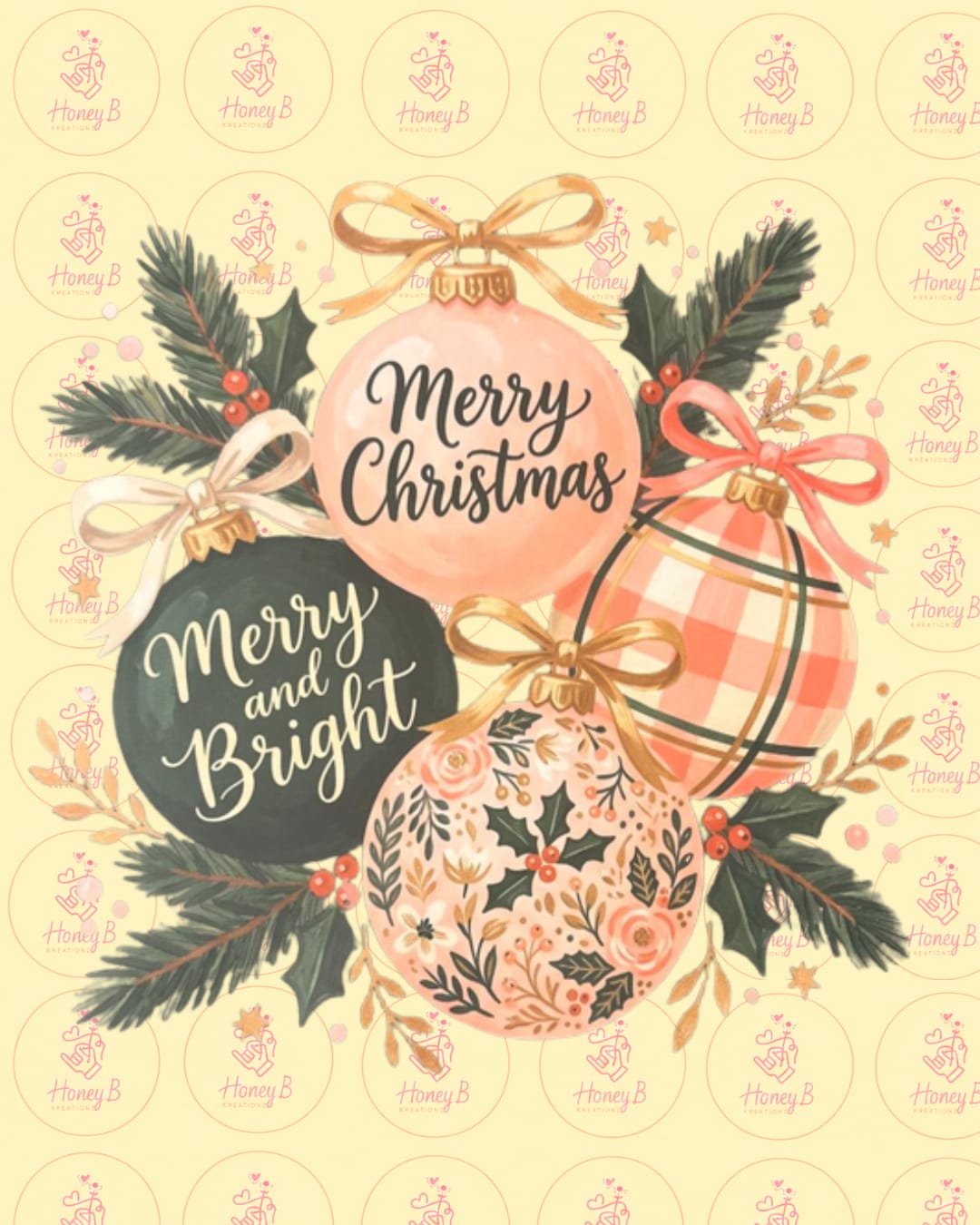 MERRY AND BRIGHT DTF