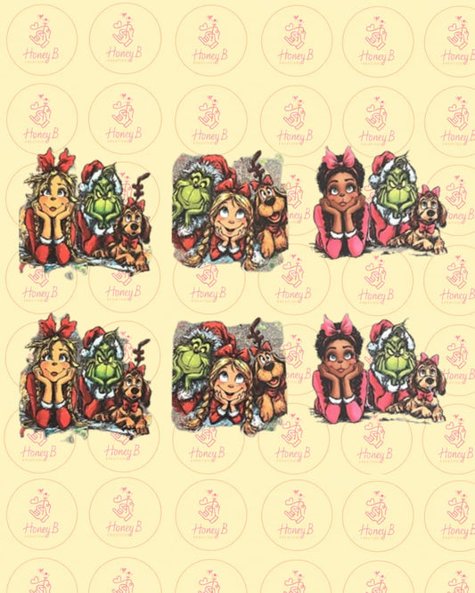 GRNC & GIRL  POCKET- SIZE DTF