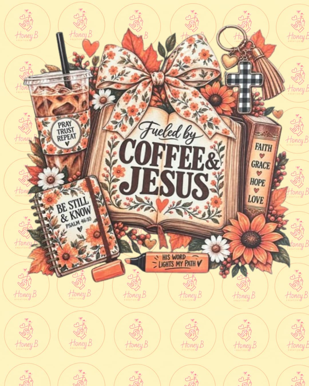 COFFEE & JESUS DTF