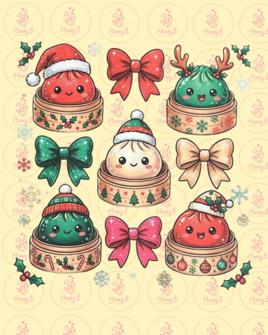 CHRISTMAS DUMPLINGS DTF