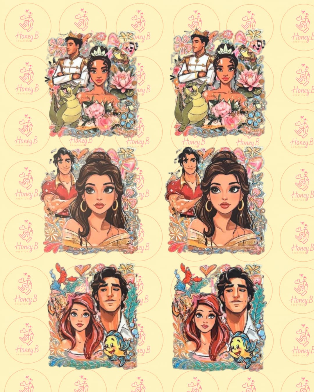 PRINCESS COUPLE POCKET-SIZE DTF
