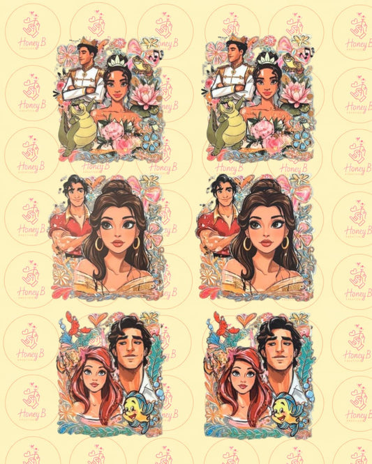 PRINCESS COUPLE POCKET-SIZE DTF