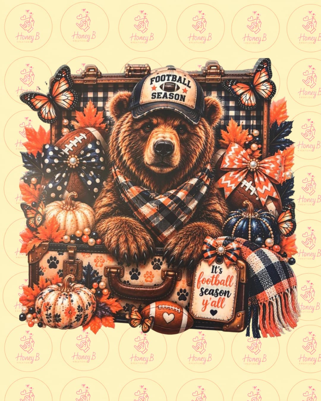 BEAR PUMPKIN SEASON DTF