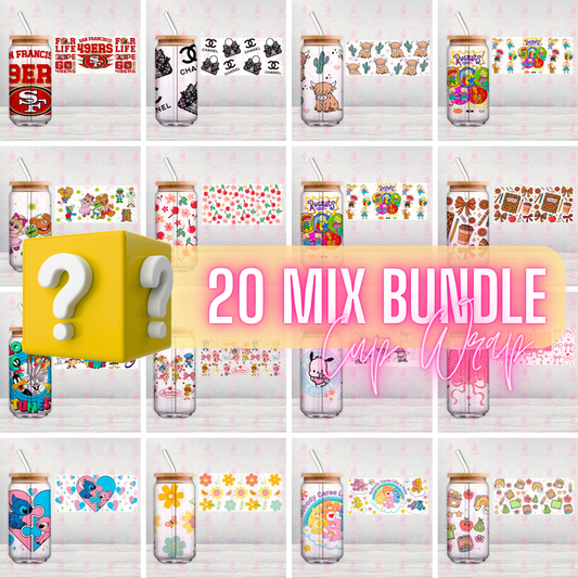 20 MIX BUNDLE CUP WRAP