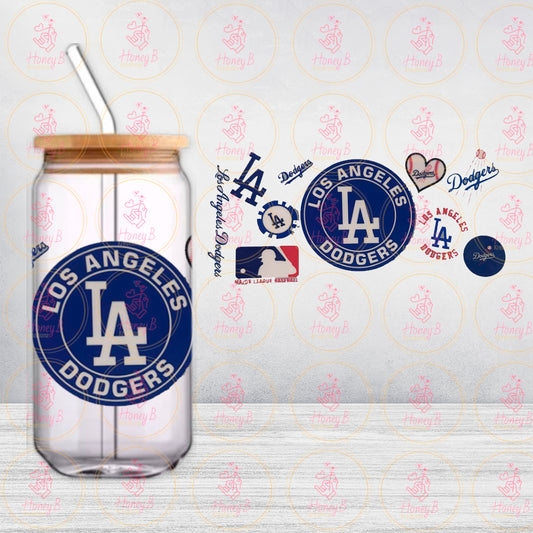 BASEBALL BLUE 5 UVDTF