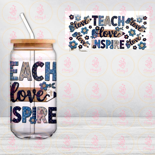 ✨PRE-ODER✨ AUGUST 27 TEACH INSPIRE UVDTF