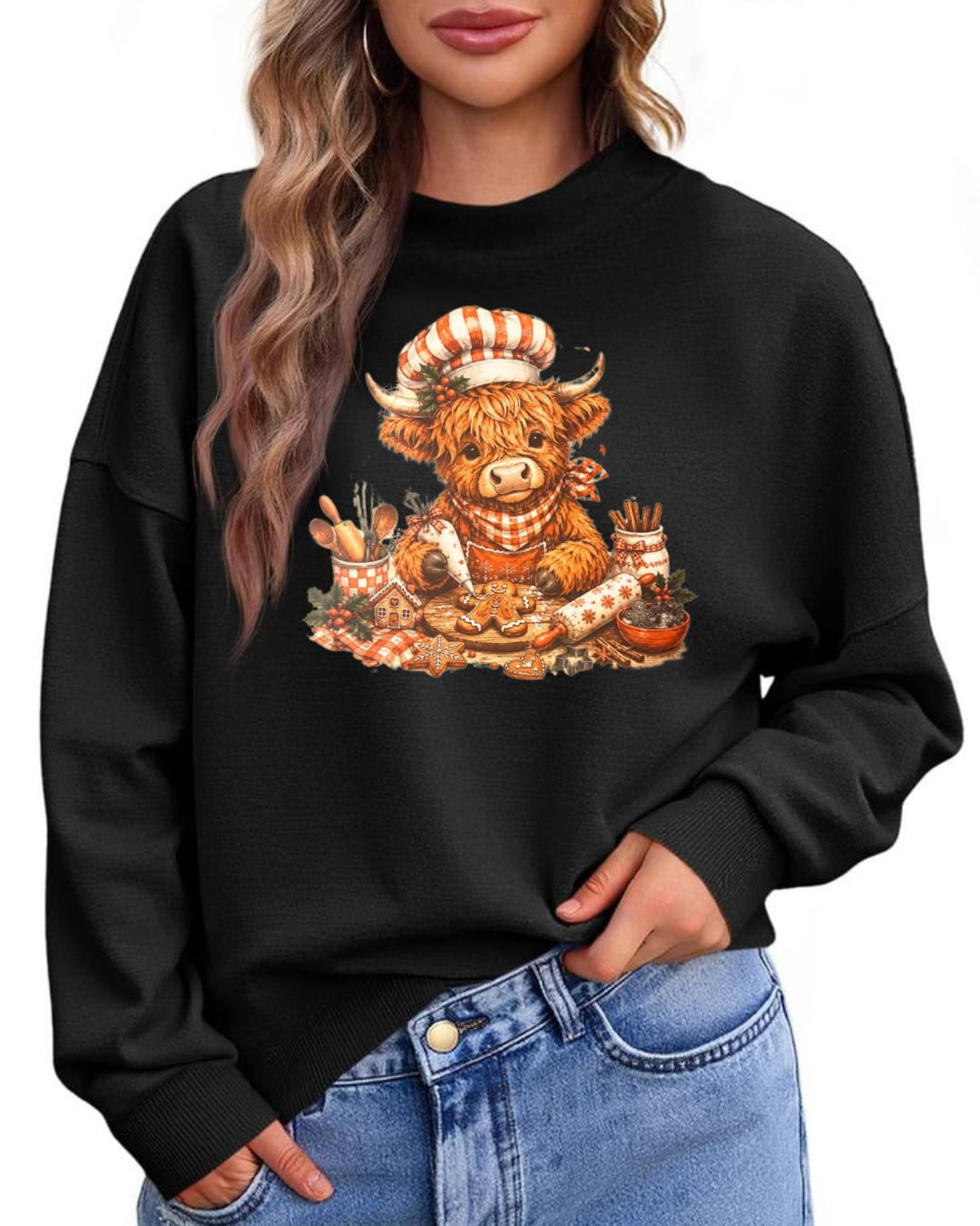 CHRISTMAS COW SWEATERS