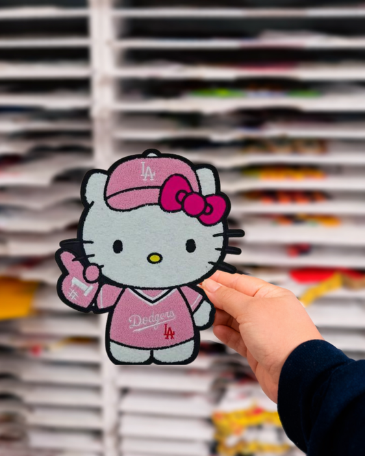 PINK DGRS HK IRON ON PATCH