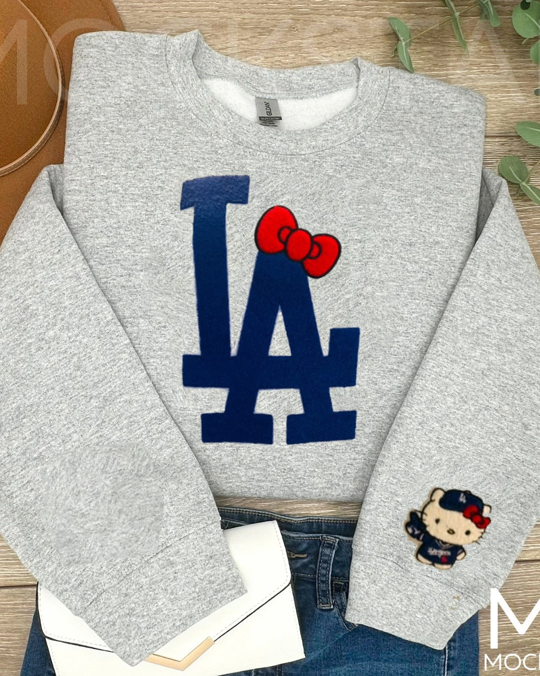 LA GAME HK PATCH SWEATER