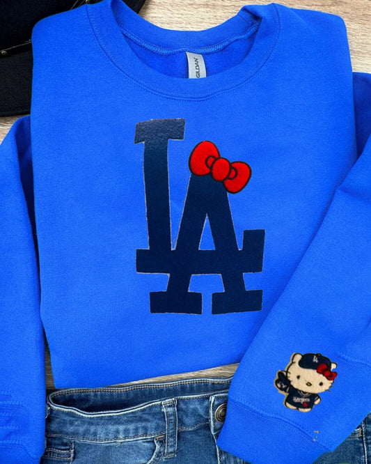 LA GAME HK PATCH SWEATER