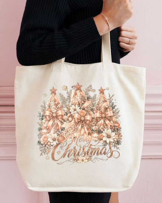 MERRY CHRISTMAS TOTEBAG