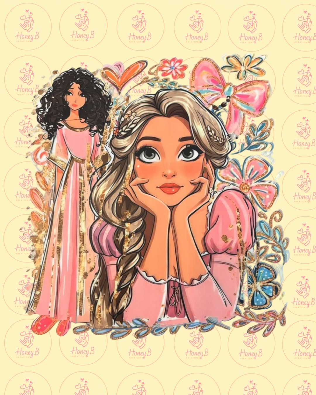 PRINCESS PINK DTF