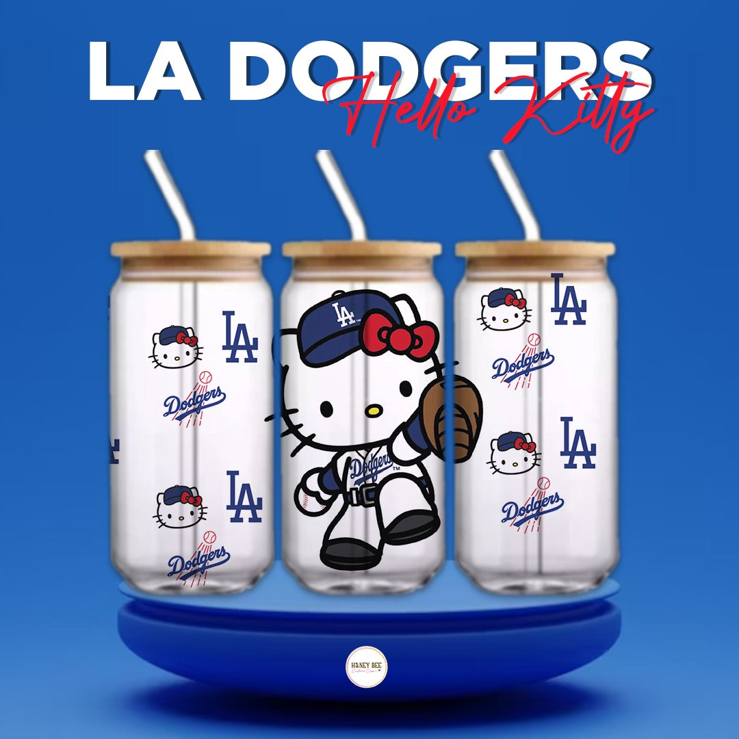 LA DODGERS HELLO KITTY – Honey B Kreationz