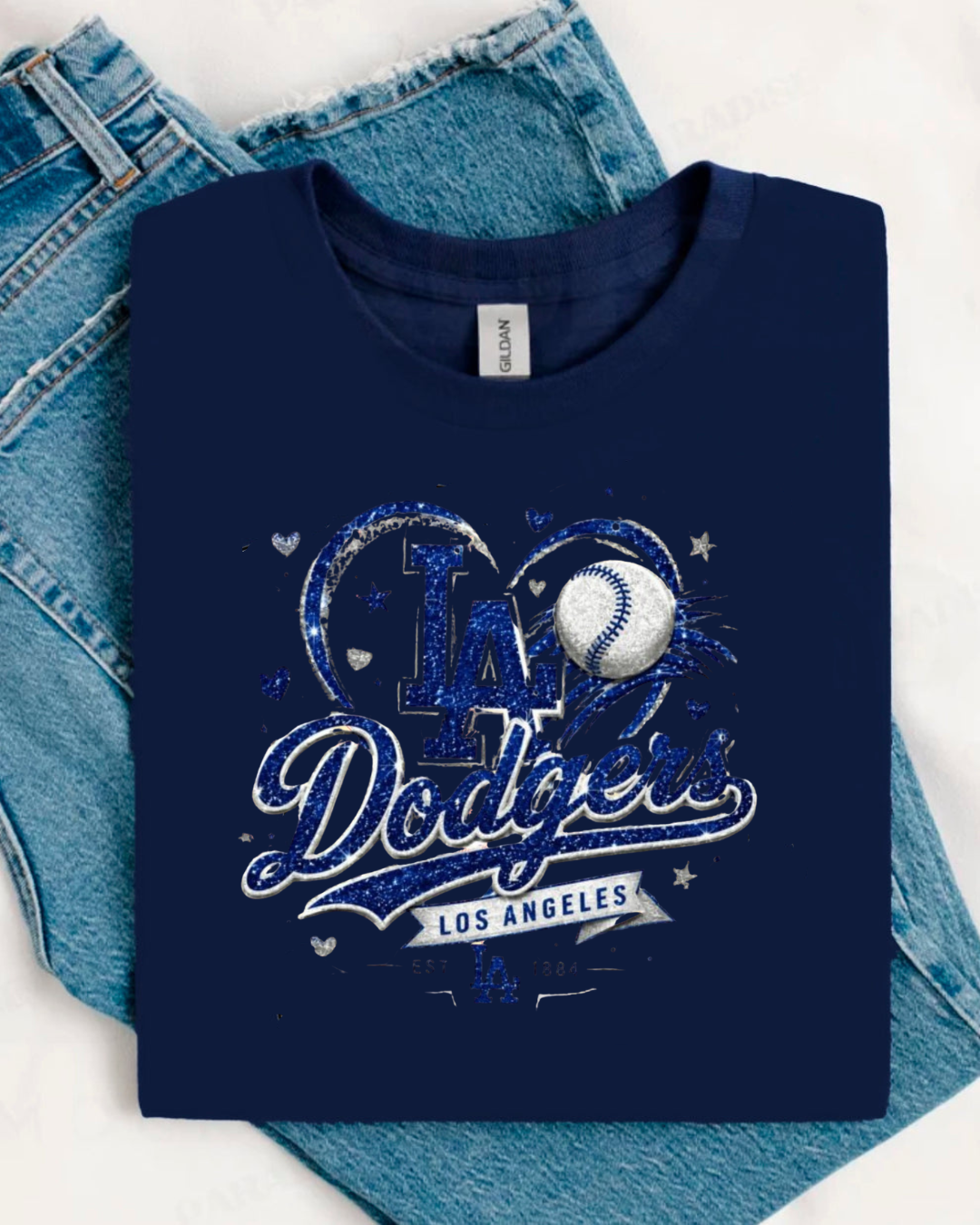 LA GAME BLUE SHIRTS