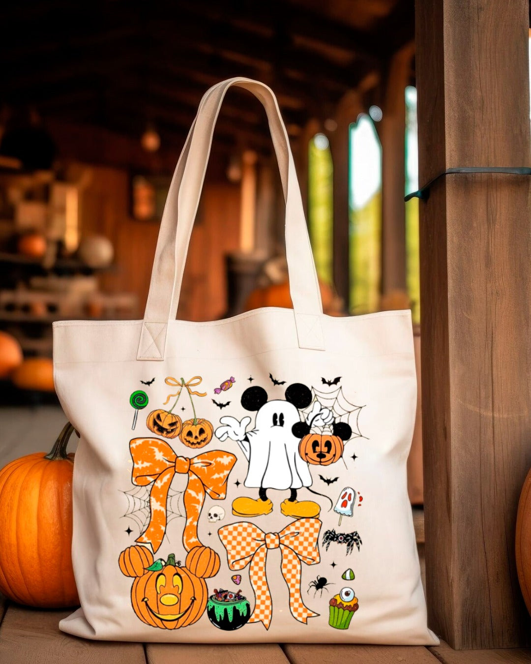 MK SPOOKY SEASON TOTEBAG