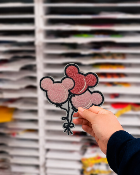 MCKY BALLOONS IRON ON PATCH