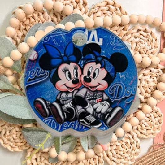 MK AND MN FAN 2 TOPPER PLATE 40oz