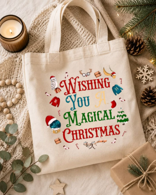 MAGICAL CHRISTMAS TOTEBAG
