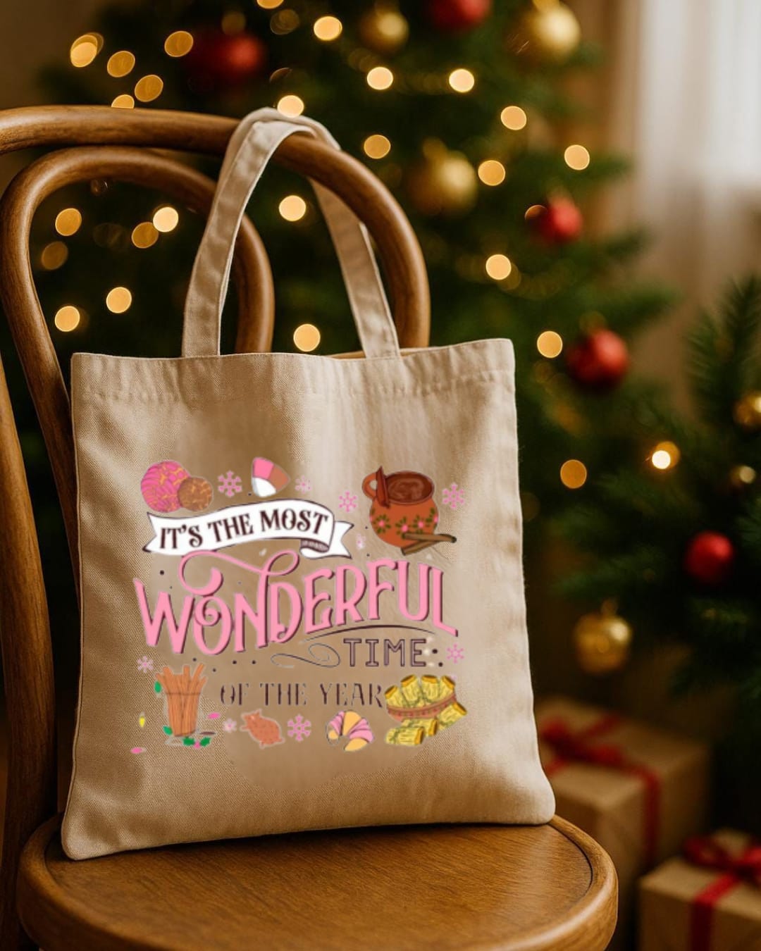 WONDERFUL TIME TOTEBAG
