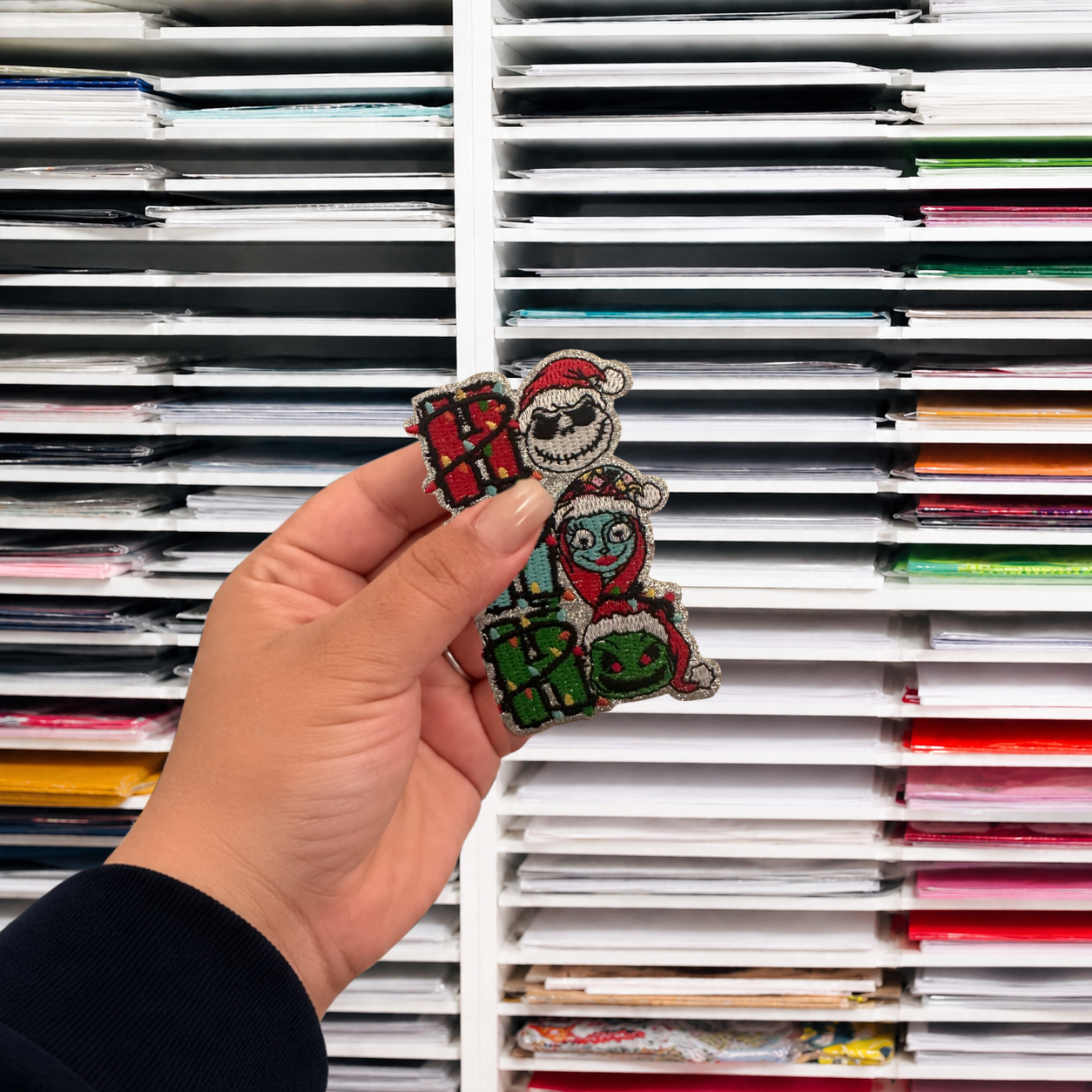 HO HO HO TNBC IRON ON PATCH