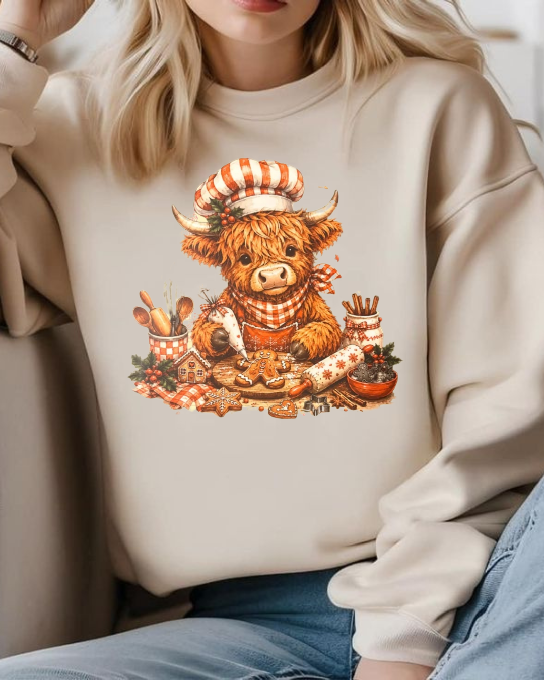 CHRISTMAS COW SWEATERS